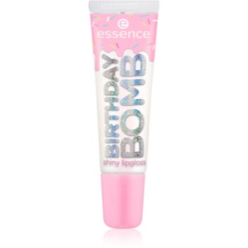 essence Birthday Bomb luciu de buze transparent pentru stralucire - imagine 2